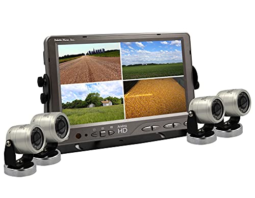 DMAC-H9QC4 AgCam 9in AHD Quad Monitor Four Camera Kit