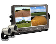 Load image into Gallery viewer, Dakota Micro 9in AHD Quad DVR Double AgCam Camera Kit DMAC-H9QDC2